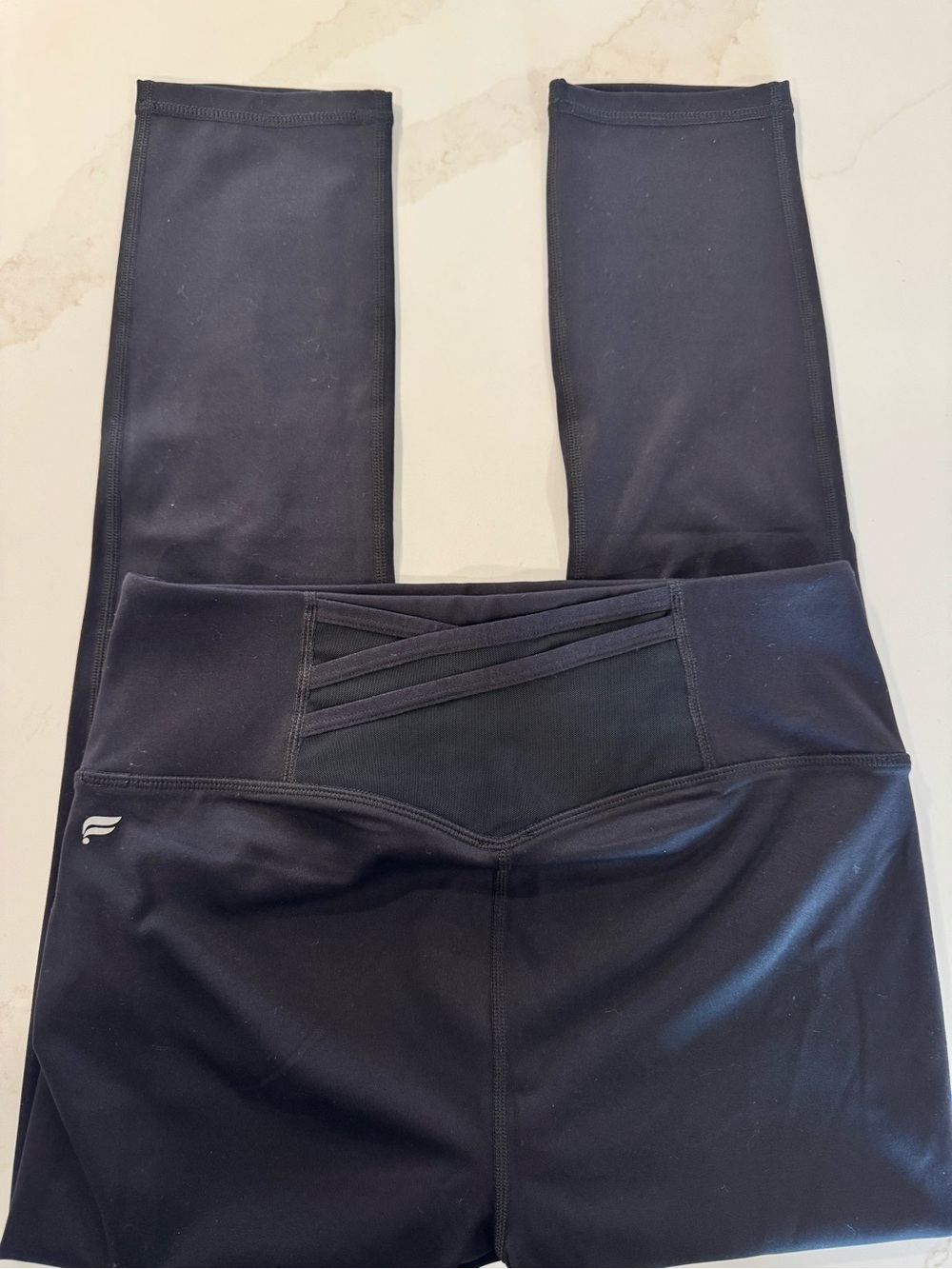 Fabletics Motion365 Women's Black Crop Leggings NWOT
